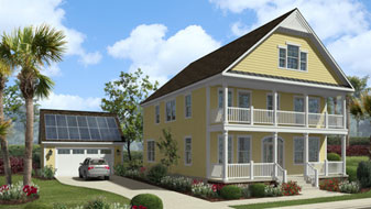 Geothermal Solar House