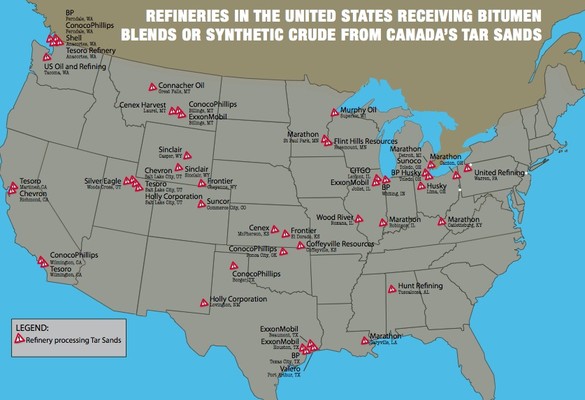 Tar Sands Refineries