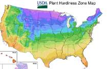 USDA Plant Hardiness Map 2012