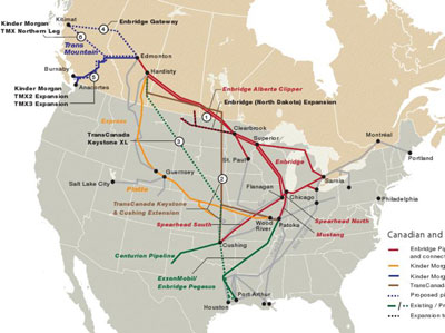 Enbridge pipelines