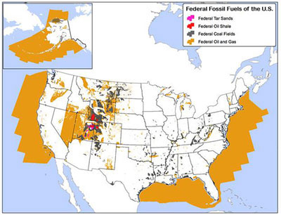 Fossil Fuels on Federal Land Water