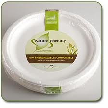 Compostable plates