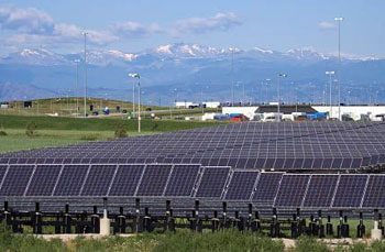 Solar Denver Airport