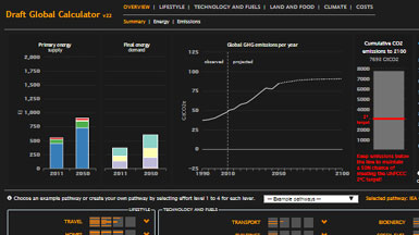 Climate Global Calculator