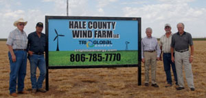 Wind Farm: Hale County, Texas