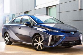 Toyota Mirai fuel cell car