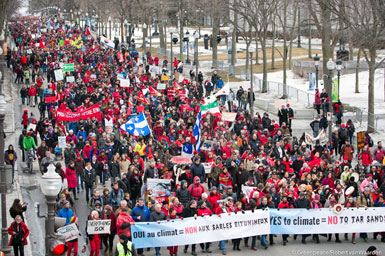 Climate Rally Canada