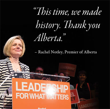 Canada Alberta Premier