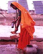 India Woman with Solar                                                                                                                                                                                                                                                                                      