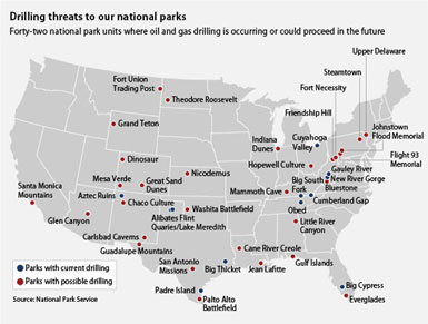 Fracking National Parks