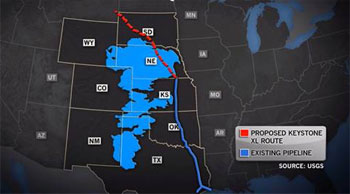 Tar Sands Keystone Route