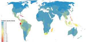 Species Protection Map: Plants