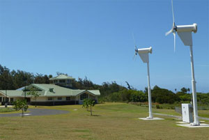 Wind: Small United Wind system on library