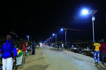 Solar Street Lights Akon Africa