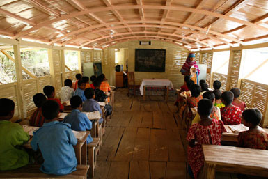 Bangladesh floating school