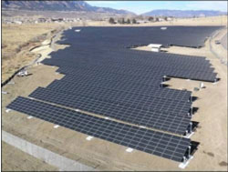 Solar on landfill
