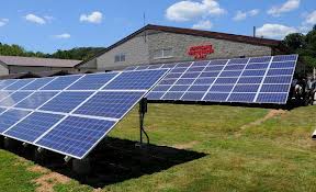 Solar W.VA. wastewater plant
